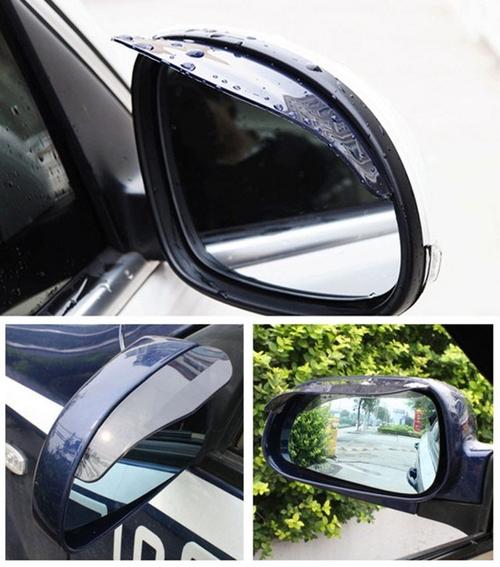 汽车后视镜雨眉反光镜倒车镜通用遮阳晴雨挡遮雨板车窗装饰用品5